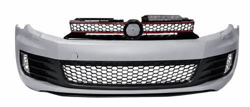 FOR VW GOLF MK6 GTI CONVERSION LOOK FRONT BUMPER BODYKIT 09-12 FIT TDI TSI GTI