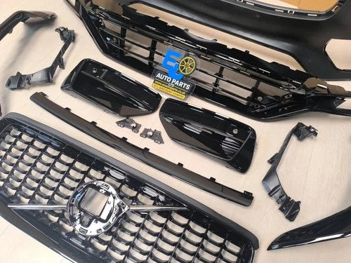 R-DESIGN CONVERSION COMPLETE FRONT BUMPER W/GRILLE FOR VOLVO XC90 MK2 2016-2025