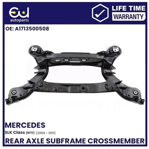 NEW REAR SUBFRAME CROSSMEMBER AXLE FOR MERCEDES SLK R171 2004-2011 INCL BUSHES