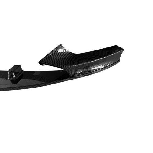 FOR BMW 2 SERIES F22 F23 2 PC FRONT LIP SPLITTER SPOILER VALANCE CARBON LOOK 15+