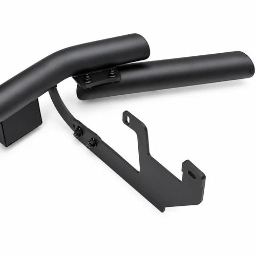 CITY STYLE NUDGE BULL TWIN BAR BLACK BUMPER SPOILER FOR FORD RANGER T7 T8 11-22
