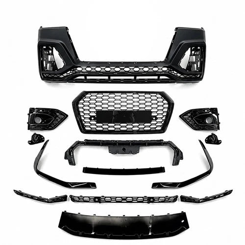 RSQ5 CONVERSION FRONT BUMPER BODY KIT FOR AUDI Q5 B9 SE SPORT STANDARD 2018-2020
