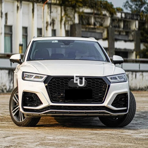 RSQ5 CONVERSION FRONT BUMPER BODY KIT FOR AUDI Q5 SQ5 B9 FY S-LINE 2018-20 W/PDC