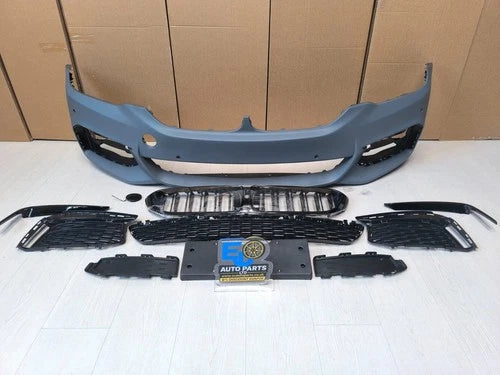 FOR BMW 5 SERIES G30 G31 M SPORT LOOK FRONT BUMPER KIT PDC 2017-2020 PRE-LCI