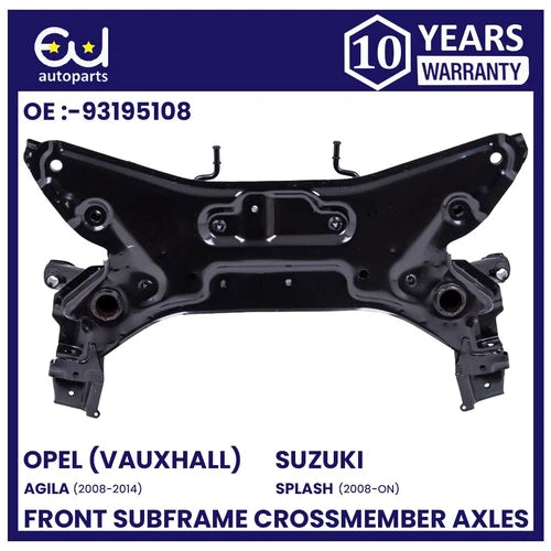 FRONT SUBFRAME CROSSMEMBER AXLE FOR OPEL VAUXHALL AGILA B 08-14 (PETROL/MANUAL)