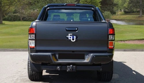 NEW BLACK REAR BUMPER WITH 4 SENSOR HOLES FOR FORD RANGER T6 T7 T8 2011-2022
