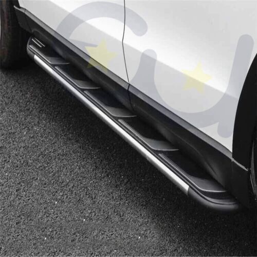 FOR AUDI Q7 SIDE STEPS RUNNING BOARDS BARS GUARD 2006-2015 4L LATEST STYLE TYPE