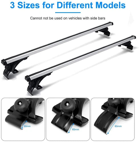 FOR RENAULT KANGOO EXPRESS 98-08 ROOF RACK RAIL CROSS BARS HIGH STRENGTH