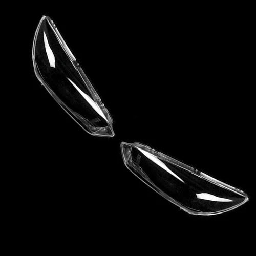 FRONT HEADLIGHT LAMP LENS COVER LEFT RIGHT SIDE PAIR FOR FORD FOCUS MK3 2015-18