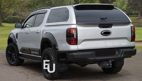 FOR FORD RANGER T9 2023-2026 BLACK WIDE WHEEL ARCHES FENDER FLARES 4PCS