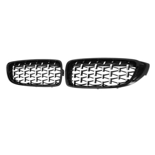 FRONT GRILLE GRILL DIAMOND STYLE CHROME FOR BMW 4 SERIES F32 F36 F33 F82 F83