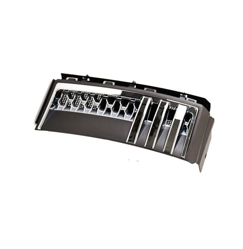FOR RANGE ROVER L322 VOGUE 05-12 SIDE VENTS IN GLOSS BLACK & CHROME WING GRILLES