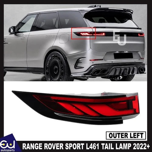 LEFT PASSENGER OUTER SIDE REAR TAIL LIGHT LAMP FOR RANGE ROVER SPORT L461 22+