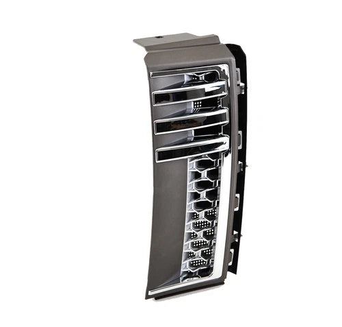 FOR RANGE ROVER L322 VOGUE 05-12 SIDE VENTS IN GLOSS BLACK & CHROME WING GRILLES