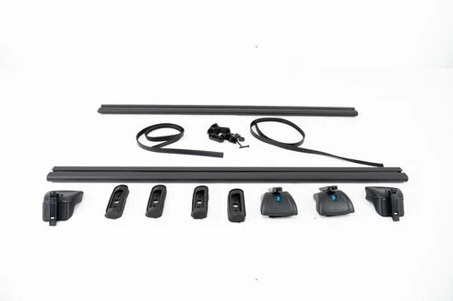 FOR BMW 4 SERIES F32 2013-20 CROSS BAR BARS ROOF RAILS RACK BLACK FIXED POINT