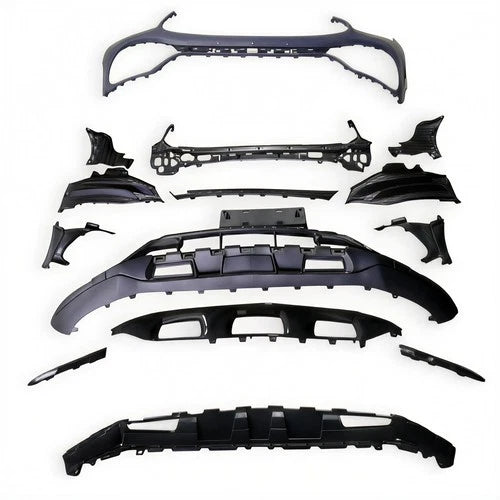 AMG LOOK STYLE FRONT BUMPER CONVERSION FOR MERCEDES GLC C253 X253 FACELIFT 20-23