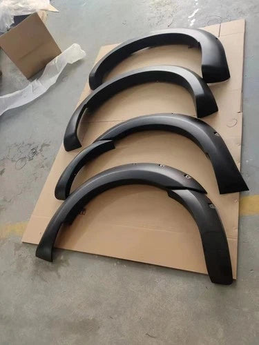 GLOSS BLACK WHEEL ARCH EXTENSION FENDER FLARE SET FOR FORD RANGER T8 19-22