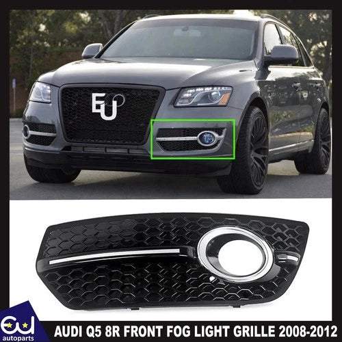 FOR AUDI Q5 8R LEFT FRONT BUMPER LOWER FOG LIGHT GRILL GRILLE COVER SQ5 STYLE