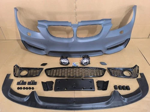 M4 STYLE FRONT BUMPER SPLITTER CONVERSION KIT FOR BMW 3 SERIES E92 E93 2006-2009