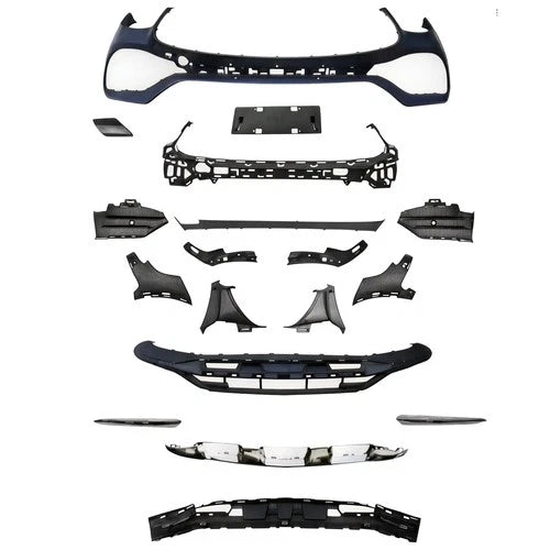 AMG LOOK STYLE FRONT BUMPER CONVERSION FOR MERCEDES GLC C253 X253 FACELIFT 20-23