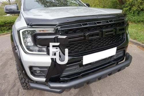 FRONT BUMPER CITY BAR SPOILER NUDGE BULL DOUBLE BAR FOR FORD RANGER T9 2022+