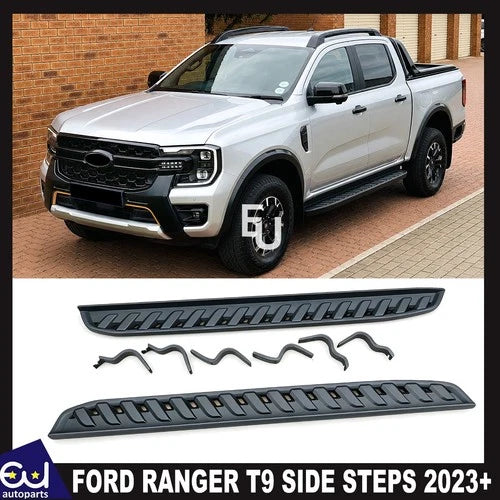 RUNNING BOARD ALUMINIUM SIDE STEPS FOR FORD RANGER T9 2023+