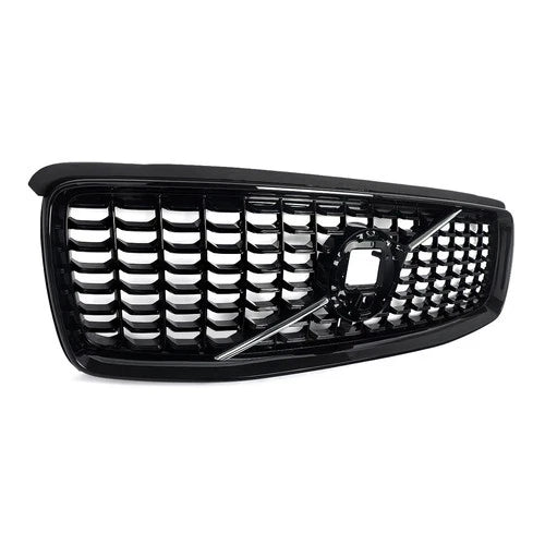 R-DESIGN STYLE FRONT BUMPER UPPER GRILLE W/CHROME FOR VOLVO XC90 MK2 2019-2025