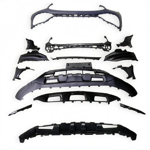 AMG LOOK STYLE FRONT BUMPER CONVERSION FOR MERCEDES GLC C253 X253 FACELIFT 20-23