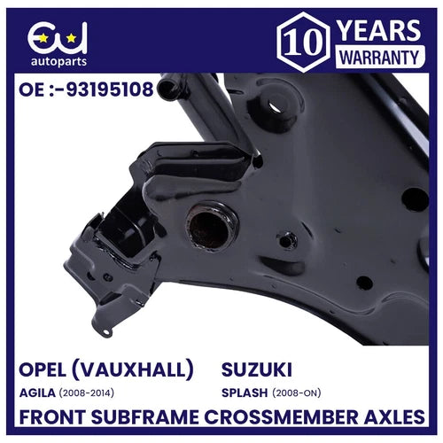 FRONT SUBFRAME CROSSMEMBER AXLE FOR OPEL VAUXHALL AGILA B 08-14 (PETROL/MANUAL)