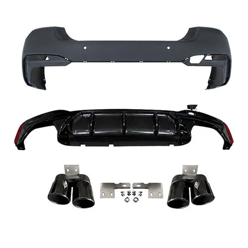 M5 F90 COMPETITION FRONT REAR BUMPER CONVERSION BODYKIT FOR BMW 5 SERIES F10