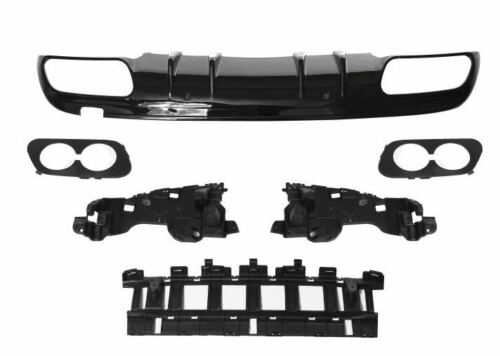 REAR DIFFUSER BUMPER AMG SEDAN FOR MERCEDES BENZ C CLASS W205 AMG C43 2015-2018