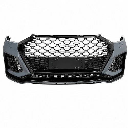 RSQ5 CONVERSION FRONT BUMPER BODY KIT FOR AUDI Q5 SQ5 B9.5 FY 2020+ W/PDC GRILLE