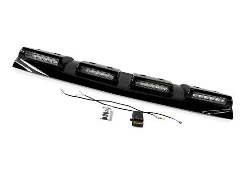 GLOSS BLACK LED FRONT ROOF MOUNTED BAR LIGHT POD FOR FORD RANGER T9 2022+