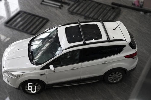 ALUMINIUM ROOF RAILS RACK CROSS BARS LUGGAGE CARRIER FOR NISSAN QASHQAI MK2 J11