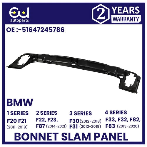 BONNET UPPER SLAM PANEL FOR BMW 1 2 3 4 SERIES F20 F30 F22 F32 11-21 51647245786