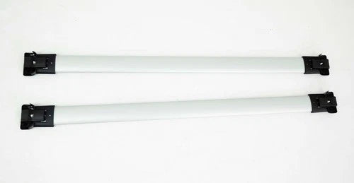 FOR RENAULT TRAFIC 2001-2014 CROSS BARS SET ALUMINIUM ROOF RACK RAILS SILVER