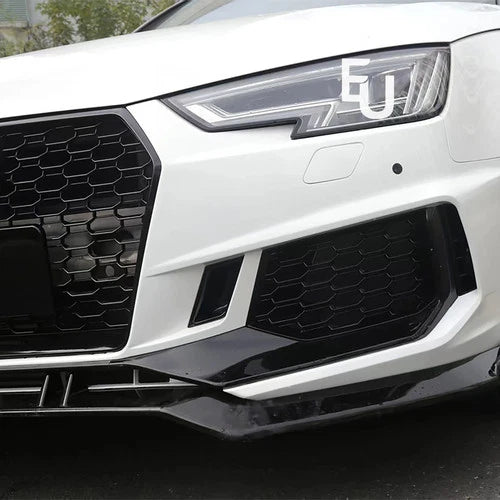 RS4 LOOK FRONT BUMPER BODYKIT FRONT SPLITTER FOR AUDI A4 B9 2017-20 SEDAN AVANT