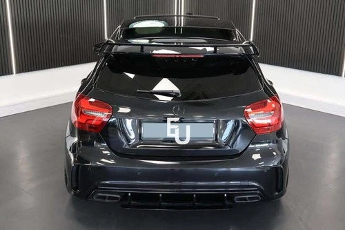 FOR MERCEDES A CLASS W176 A45 STYLE FULL REAR BUMPER DIFFUSER BODYKIT 2013-2018