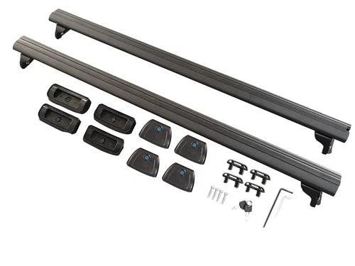 FOR VW PASSAT B8 ESTATE 14+ CROSS BARS ROOF RAIL RACK BLACK LOCKABLE HEAVY DUTY