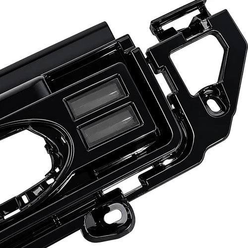 For Land Rover DEFENDER 90 110 L663 2020+ Black Front LED Grille Light Bar Grill