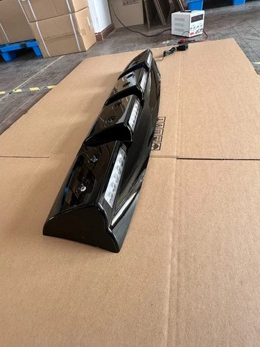 GLOSS BLACK LED FRONT ROOF MOUNTED BAR LIGHT POD FOR FORD RANGER T9 2022+