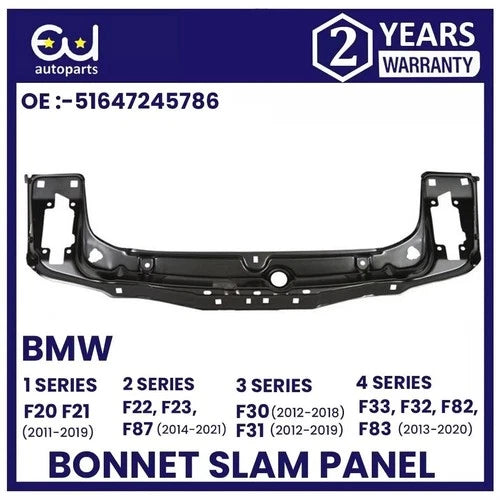 BONNET UPPER SLAM PANEL FOR BMW 1 2 3 4 SERIES F20 F30 F22 F32 11-21 51647245786