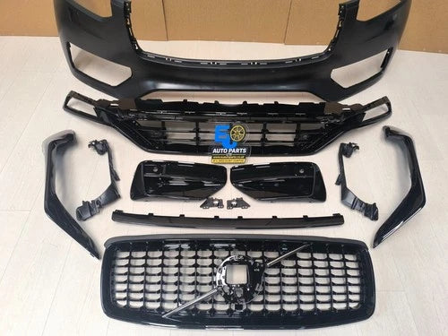 R-DESIGN CONVERSION COMPLETE FRONT BUMPER W/GRILLE FOR VOLVO XC90 MK2 2016-2025