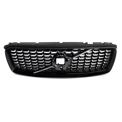 R-DESIGN STYLE FRONT BUMPER UPPER GRILLE W/CHROME FOR VOLVO XC90 MK2 2019-2025