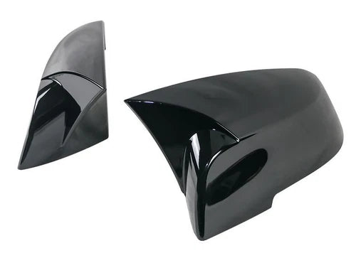 FOR BMW F20 F21 F30 F31 F32 F36 X1 E84 F87 WING MIRROR COVER CAP GLOSSY BLACK UK