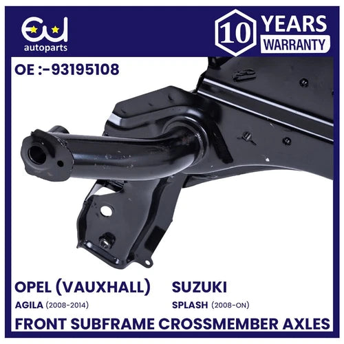 FRONT SUBFRAME CROSSMEMBER AXLE FOR OPEL VAUXHALL AGILA B 08-14 (PETROL/MANUAL)