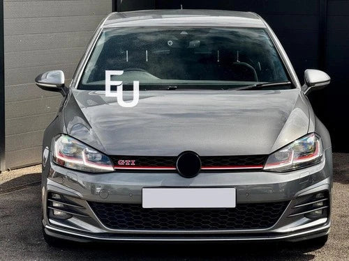 GTI CONVERSION FRONT BUMPER BODYKIT FOR GOLF MK7.5 2017-2020 FITS GTD TDI TSI SE