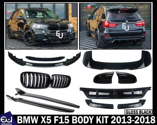FOR BMW X5 F15 BODY KIT BODYKIT GRILLE MIRROR GRILL REAR DIFFUSER FRONT SPLITTER