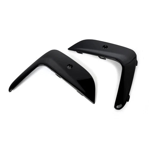PAIR FOR BMW 3 SERIES G20 G21 M SPORT GLOSS BLACK FRONT FOG LIGHT GRILLE COVER