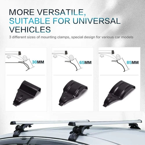 FOR RENAULT KANGOO EXPRESS 98-08 ROOF RACK RAIL CROSS BARS HIGH STRENGTH